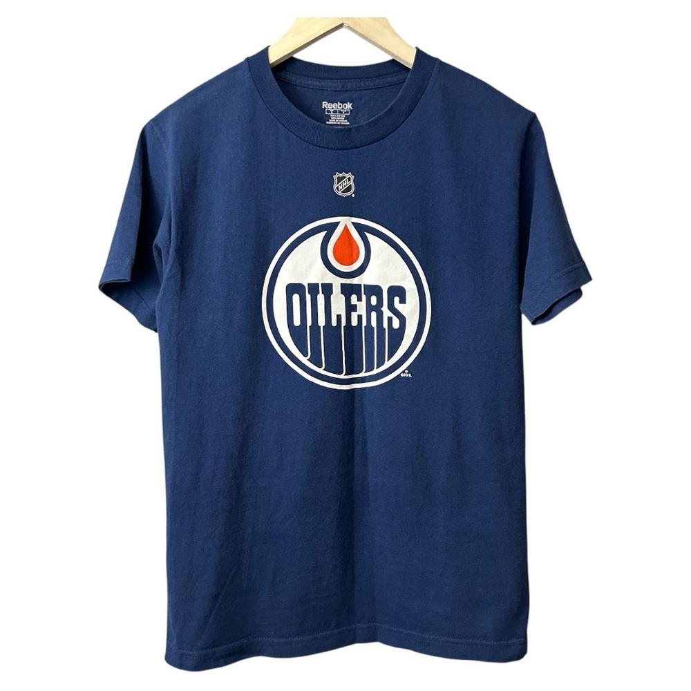 Reebok Oilers Yakupov Short Sleeve Shirt Size Small